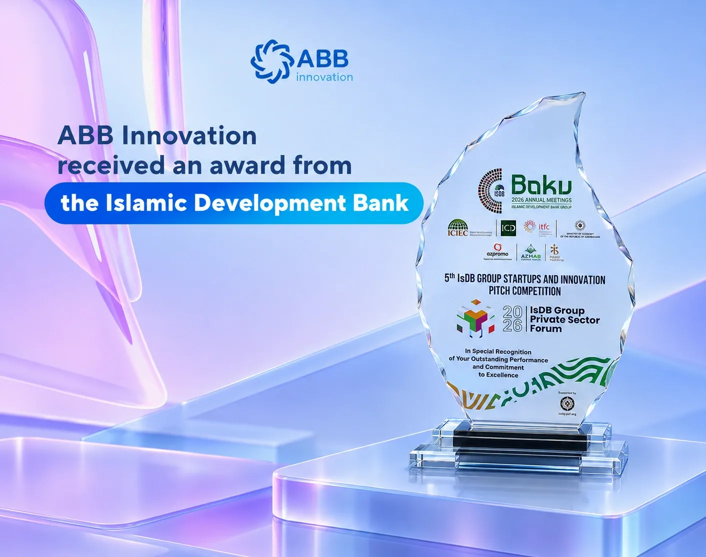 ABB Innovation Received an Award from the Islamic Development Bank